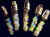 Pendant Vials with opal